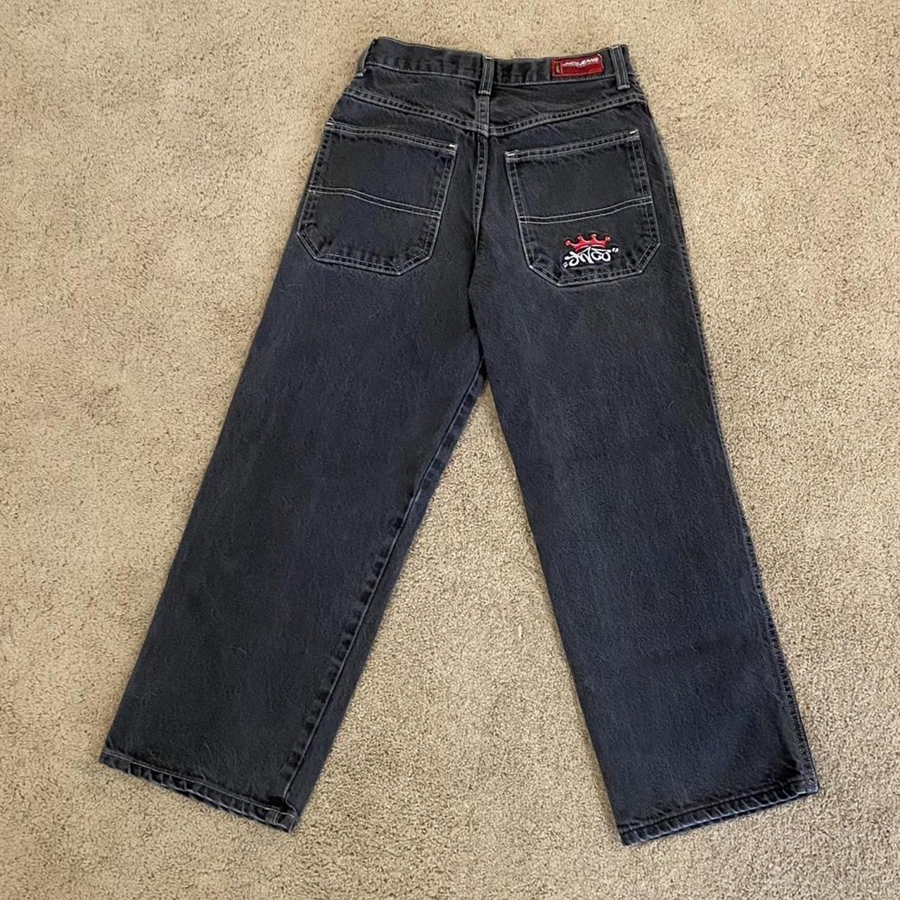 JNCO Men's Black Jeans | Depop