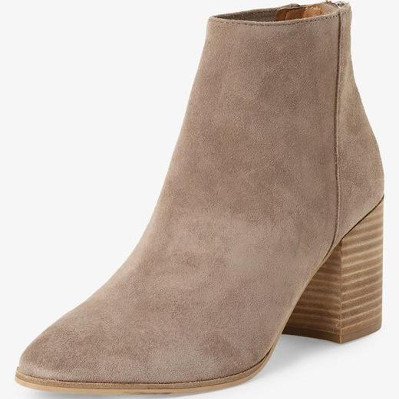 Steve madden jillian sales bootie taupe