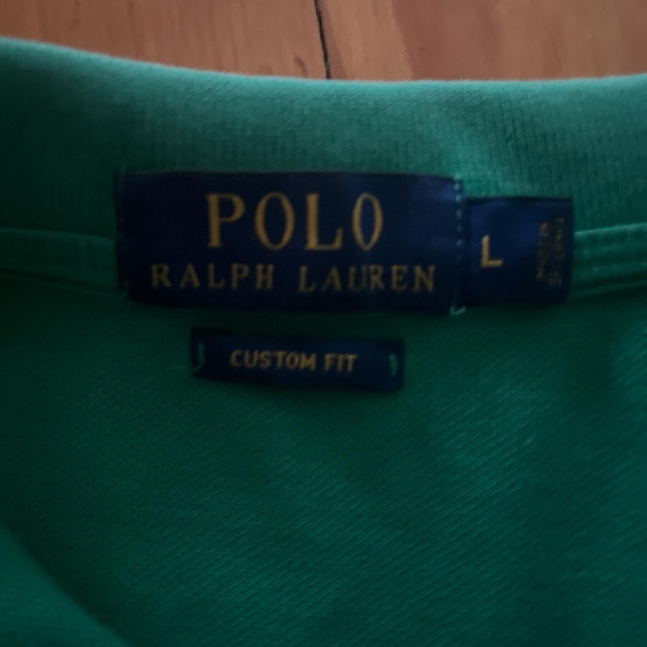 Green Polo Big Pony Shirt Rare number 2 Yacht Club... - Depop