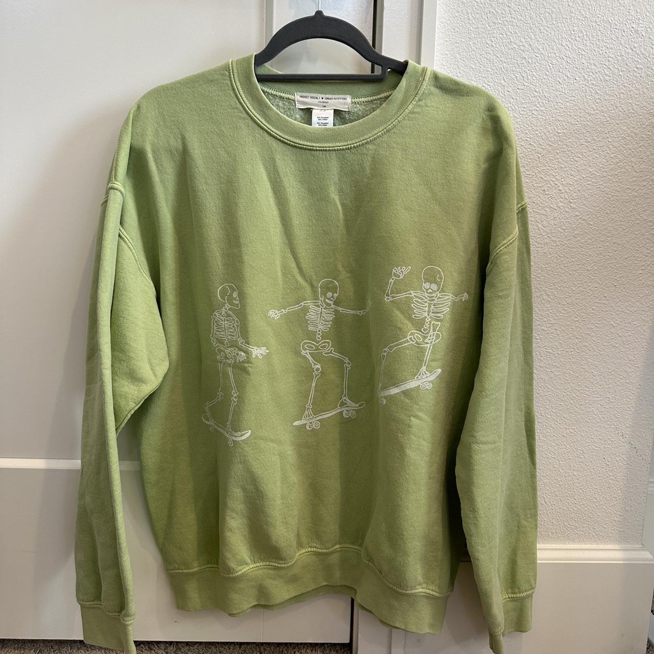 Urban Outfitters Green Skeleton Project Social T