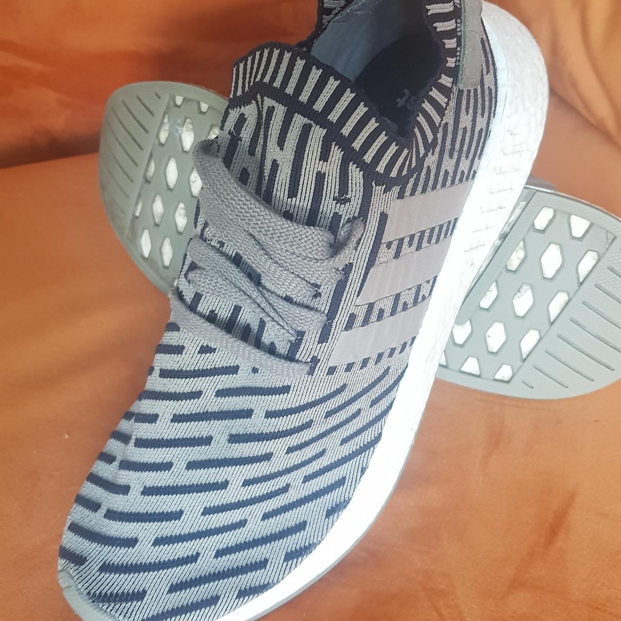 Adidas NMD BOOST running shoes nice colour way Depop