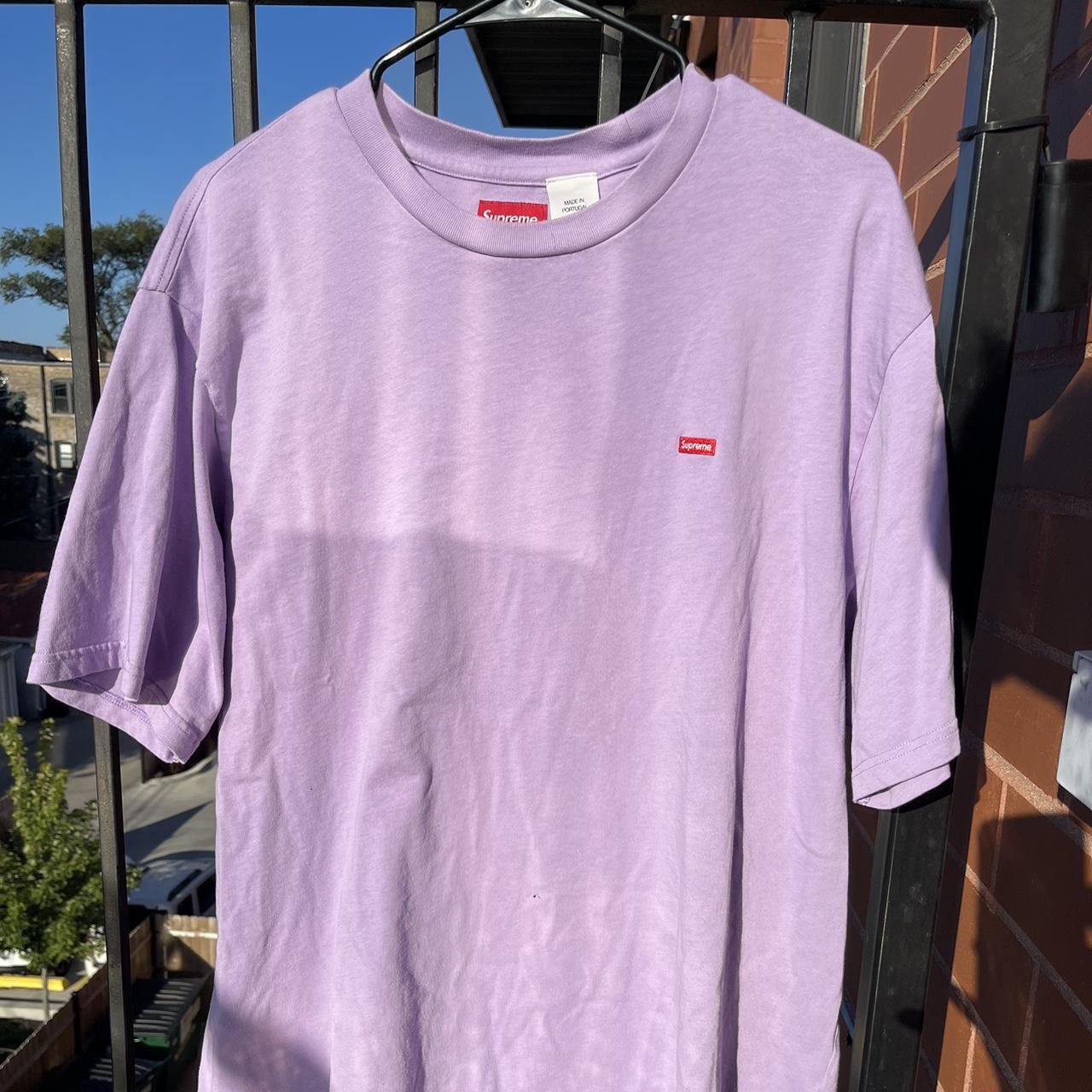 Violet Supreme Small box logo Red small box logo - Depop