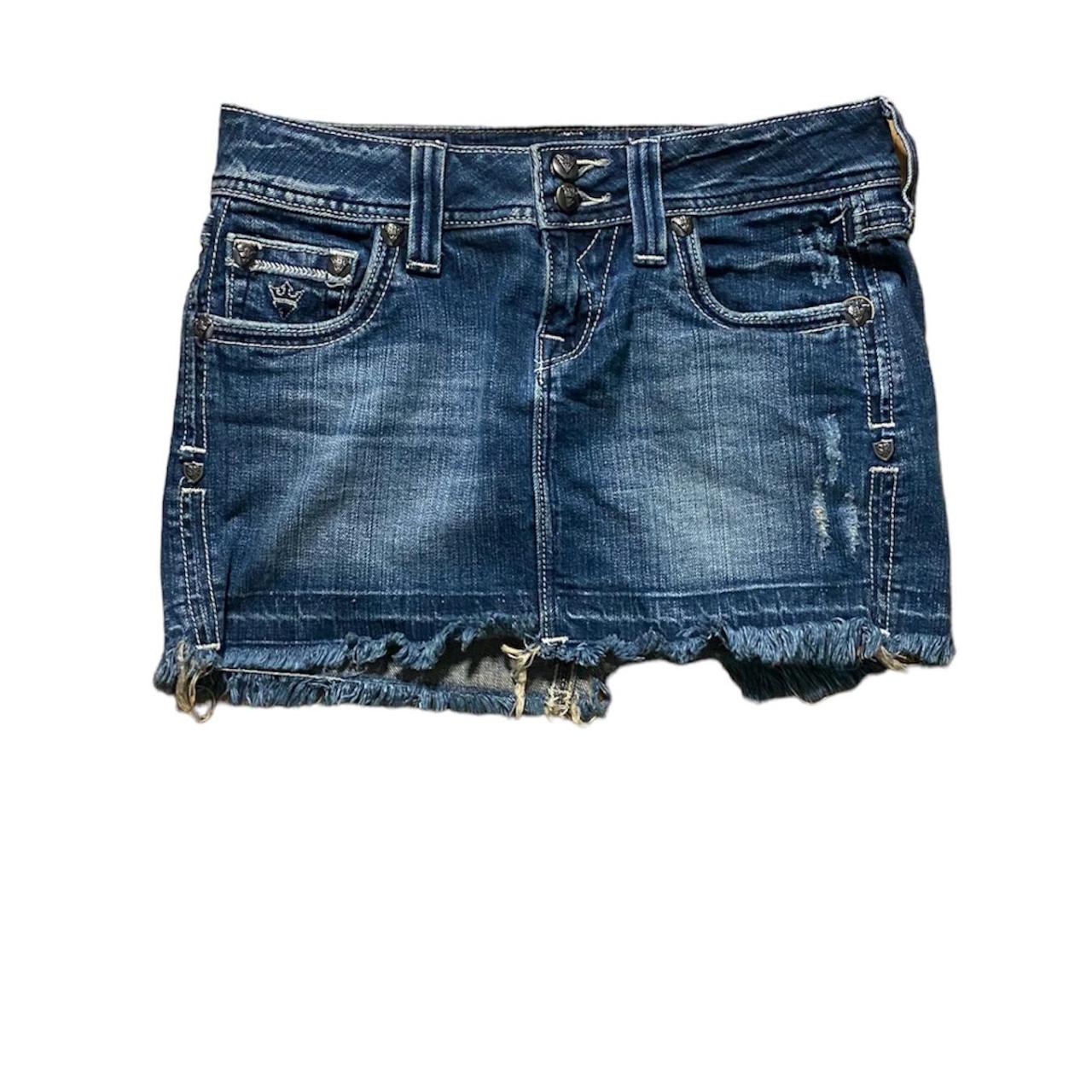 Y2k Mcbling vintage mini skirt #mcbling #y2k #miniskirt - Depop