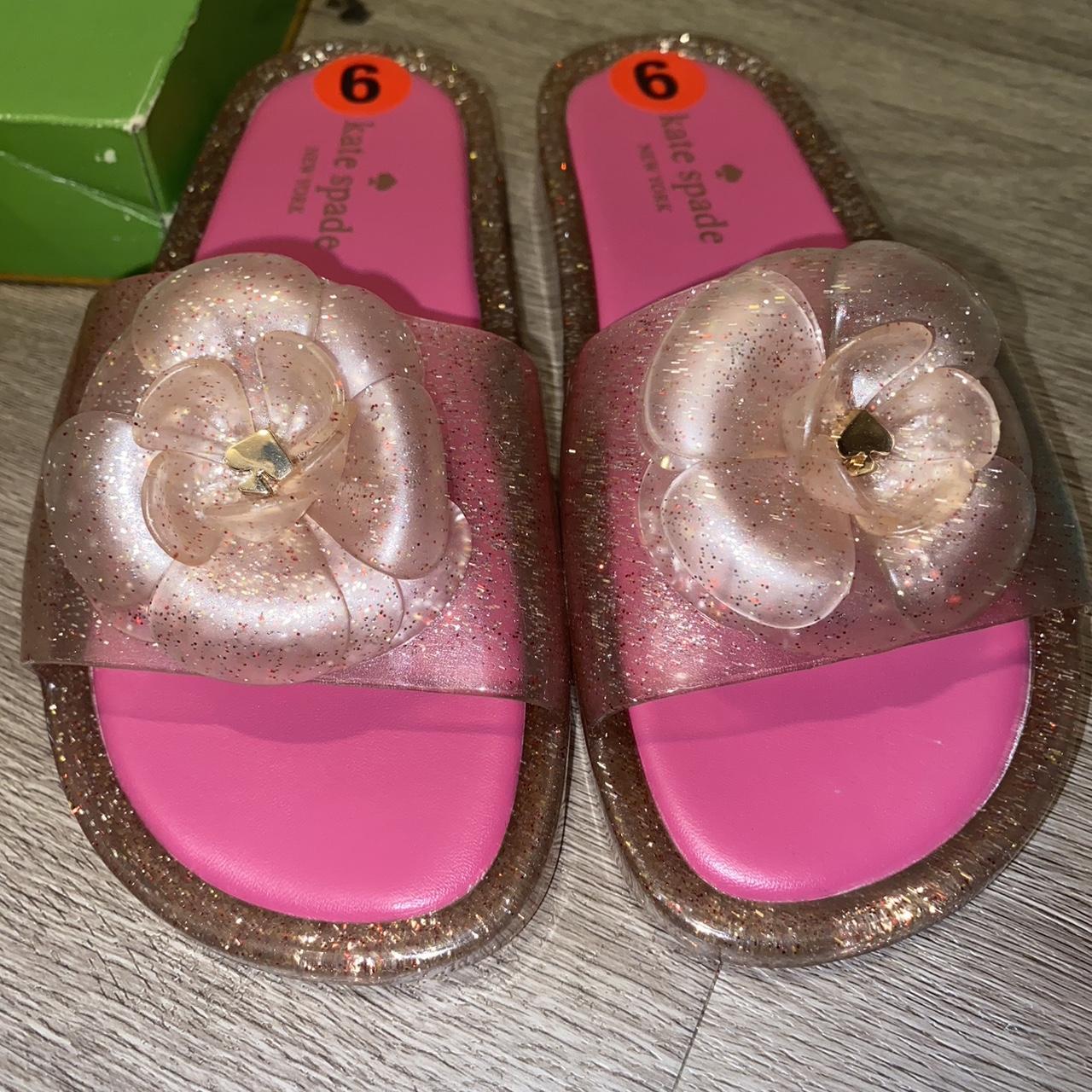 Kate spade sandals discount pink