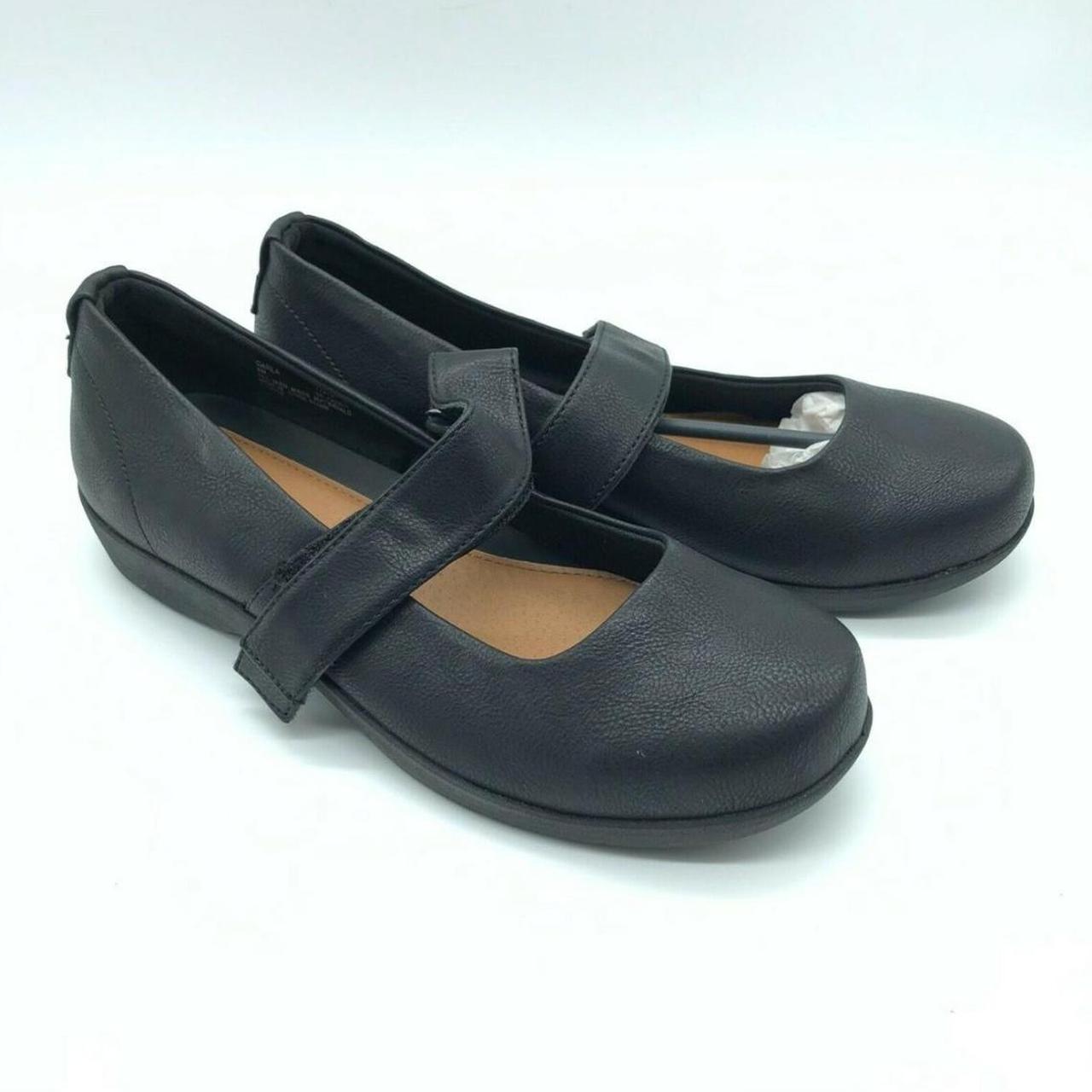 Comfortview Womens Carla Flats Mary Jane Faux... - Depop