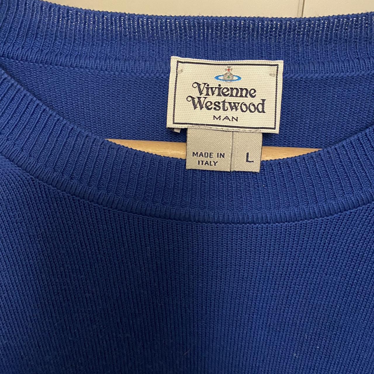 Vivienne Westwood cobalt blue jumper. Like new just... - Depop