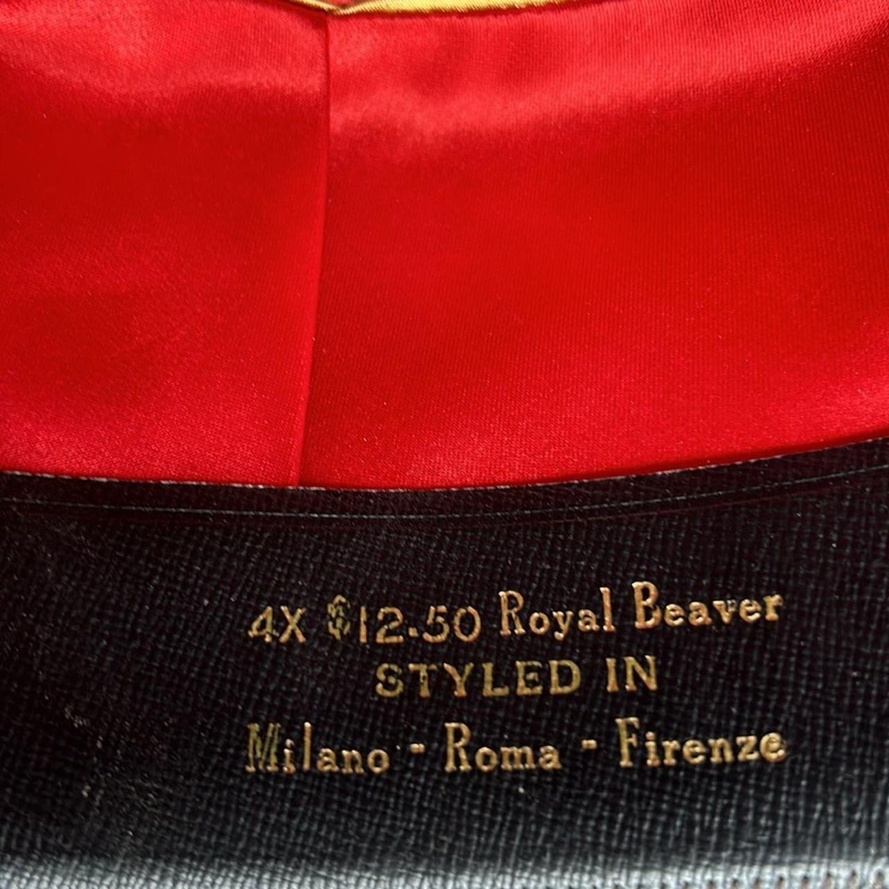 Steven’s Pener’s Royal Beaver Fedora Bourse Cellini...