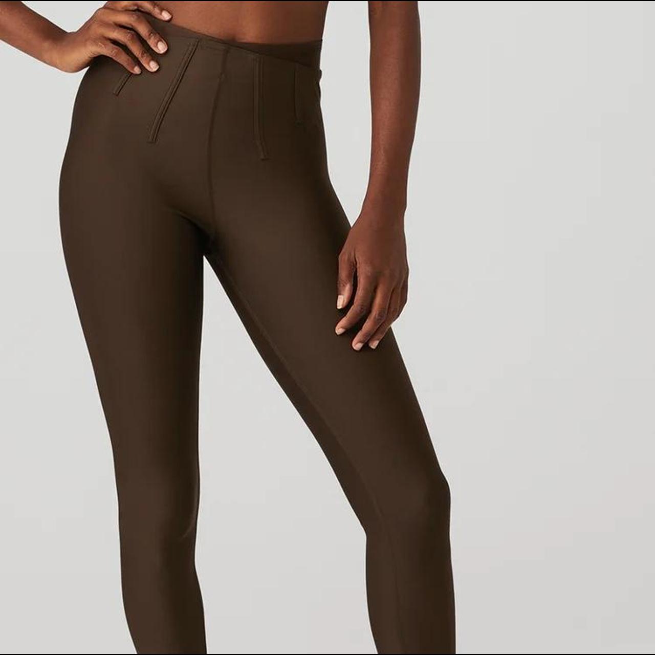 Alo Yoga Airlift High-Waist 7/8 Corset Leggings | Depop