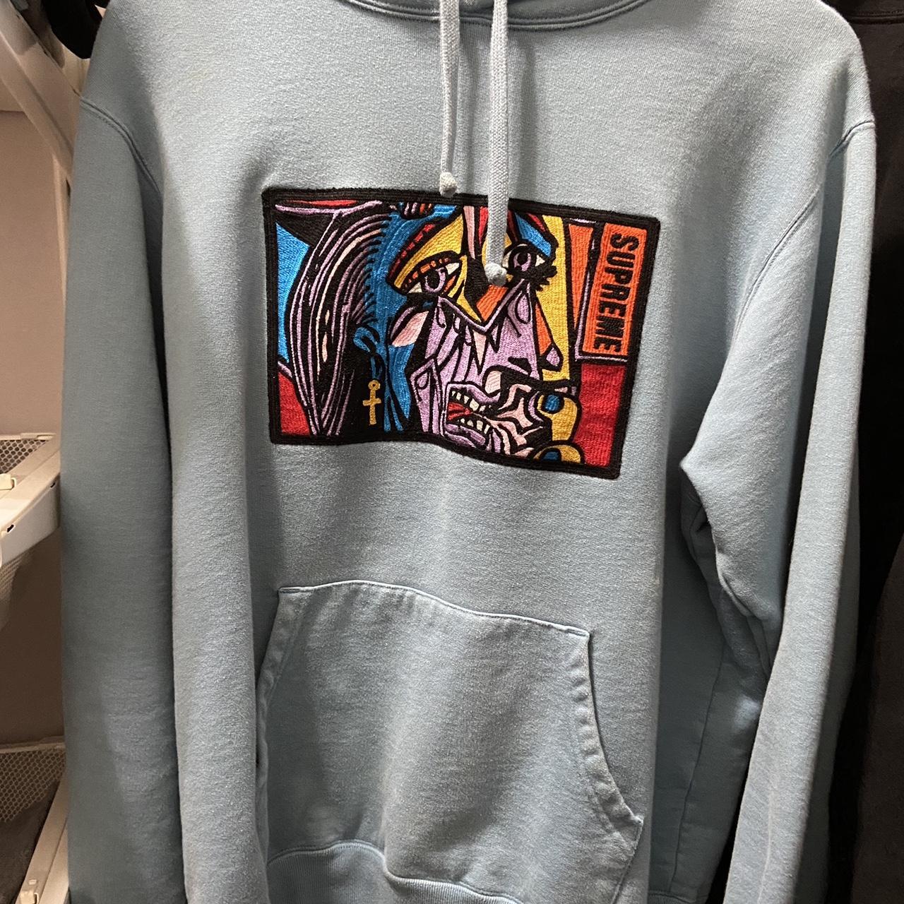 Supreme chainstitch outlet hoodie