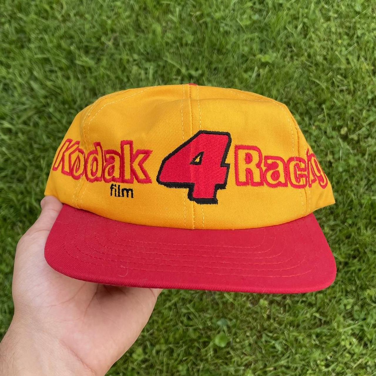 Vintage & More Vtg 90s Kodak Film Racing Hat •... - Depop