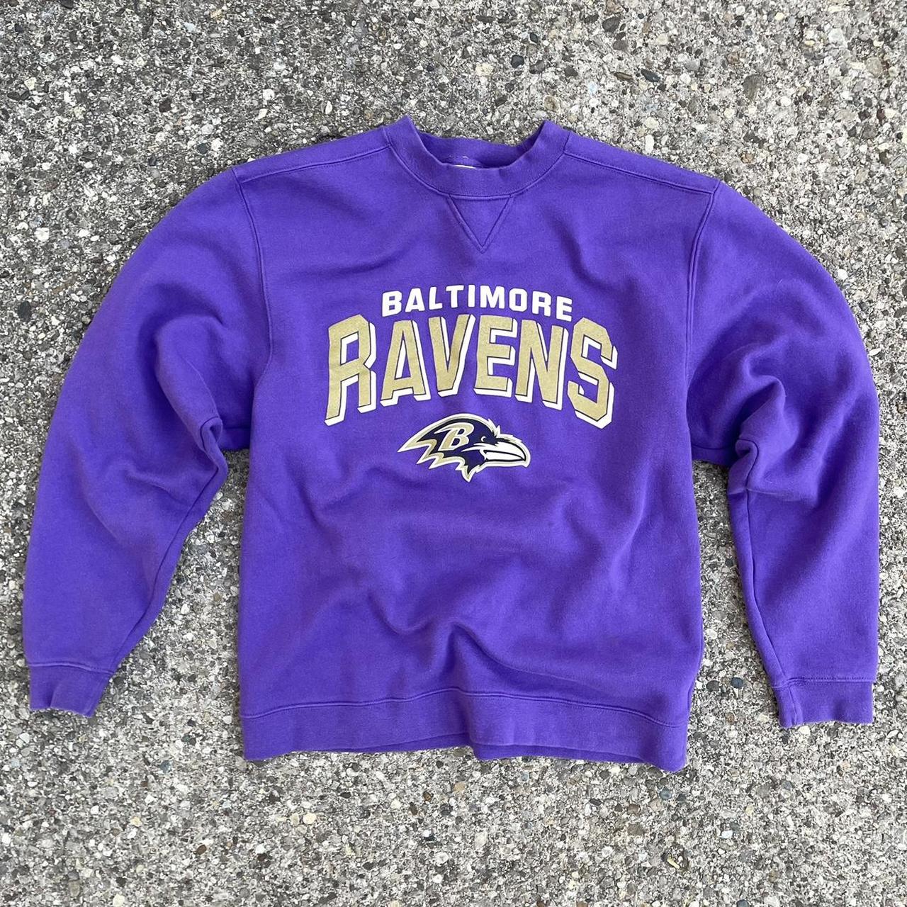 Vintage Baltimore Football Sweatshirt Ravens Football Crewneck 