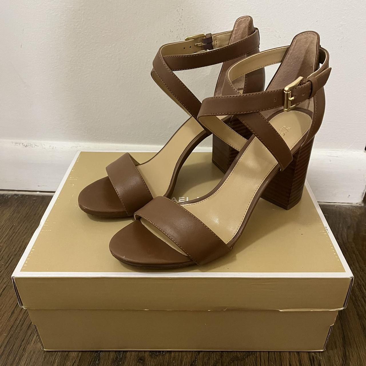 Michael kors cognac on sale sandals