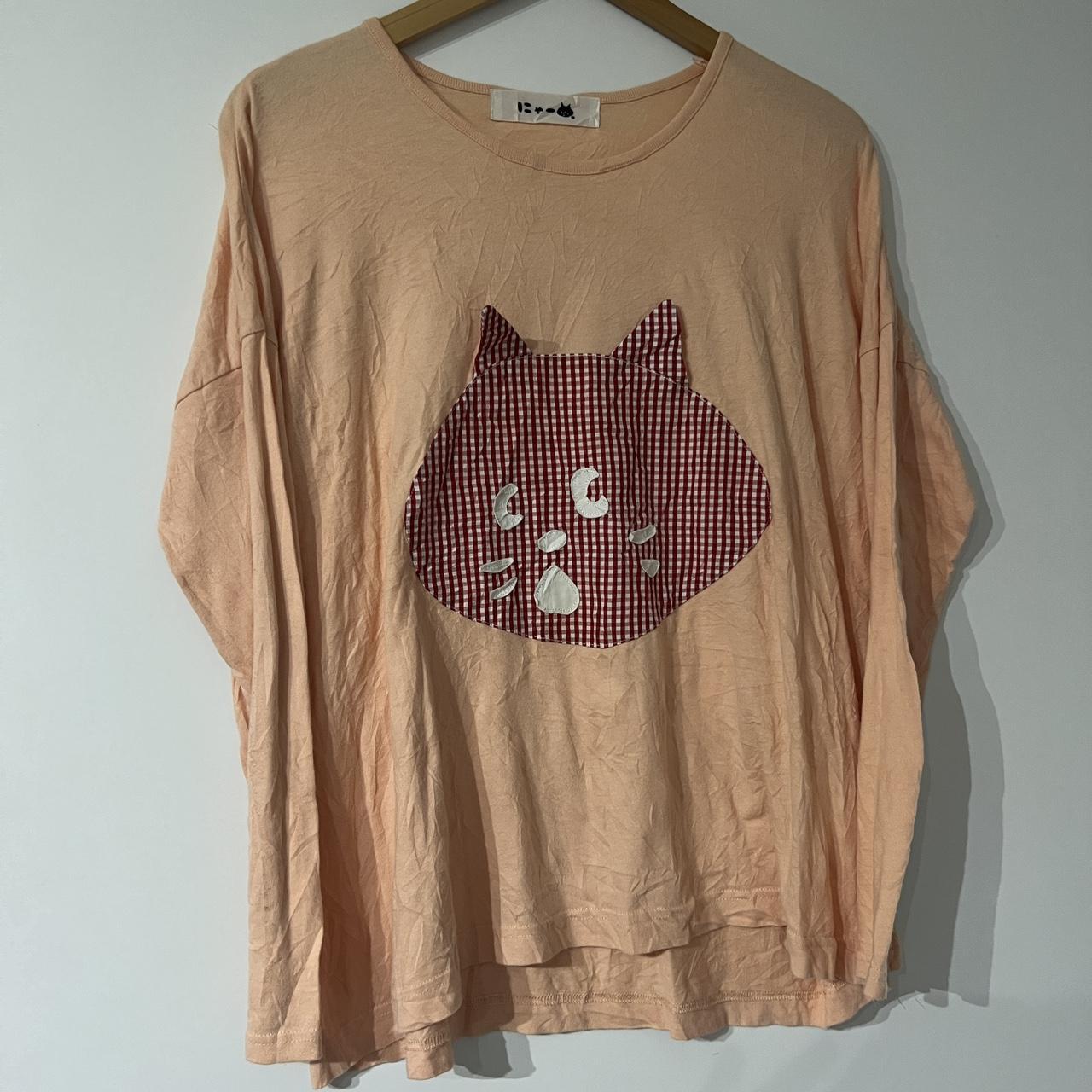 Issey Miyake Ne-net Patchwork Nya Cat Long Sleeve | Depop