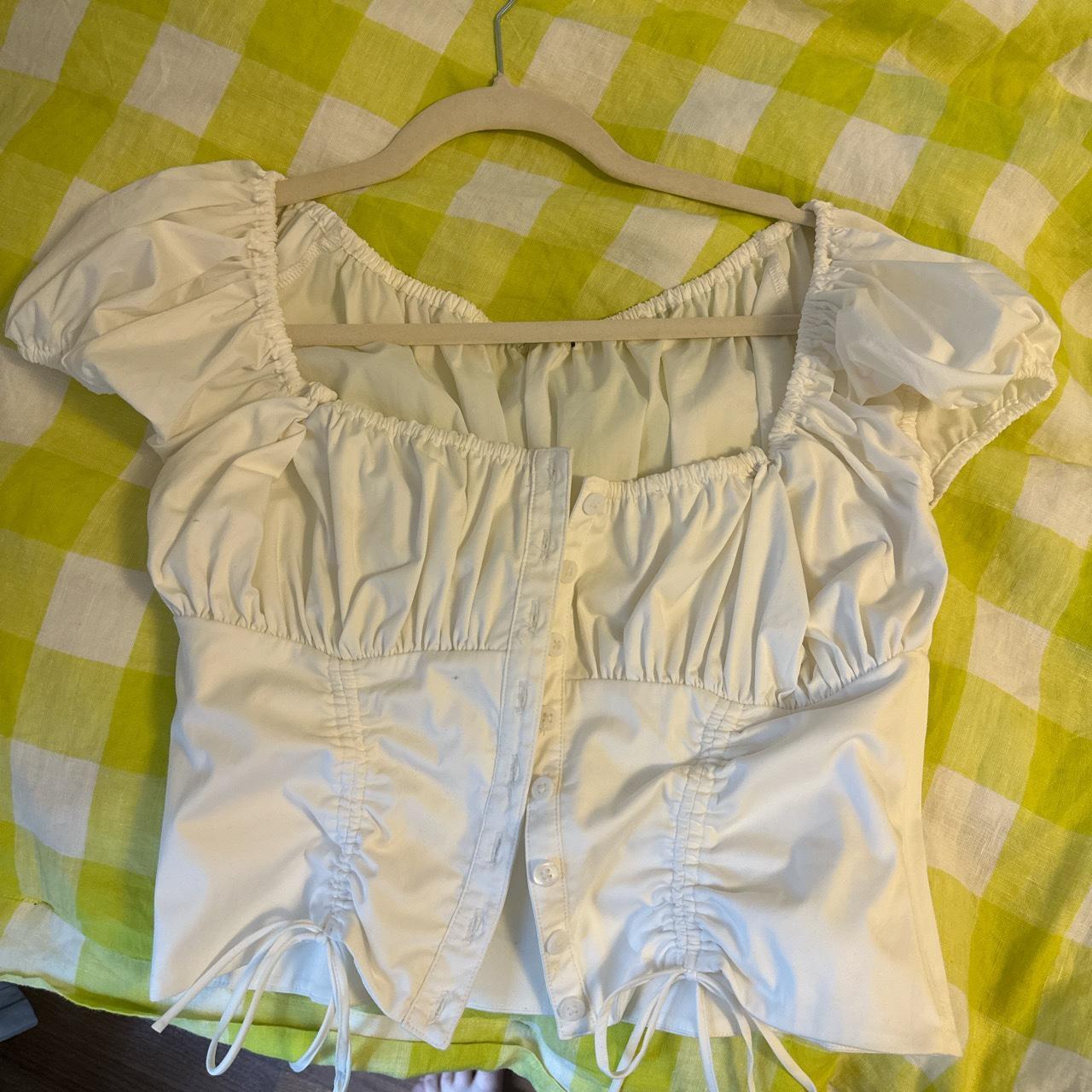 house-of-cb-white-blouse-size-medium-never-worn-depop