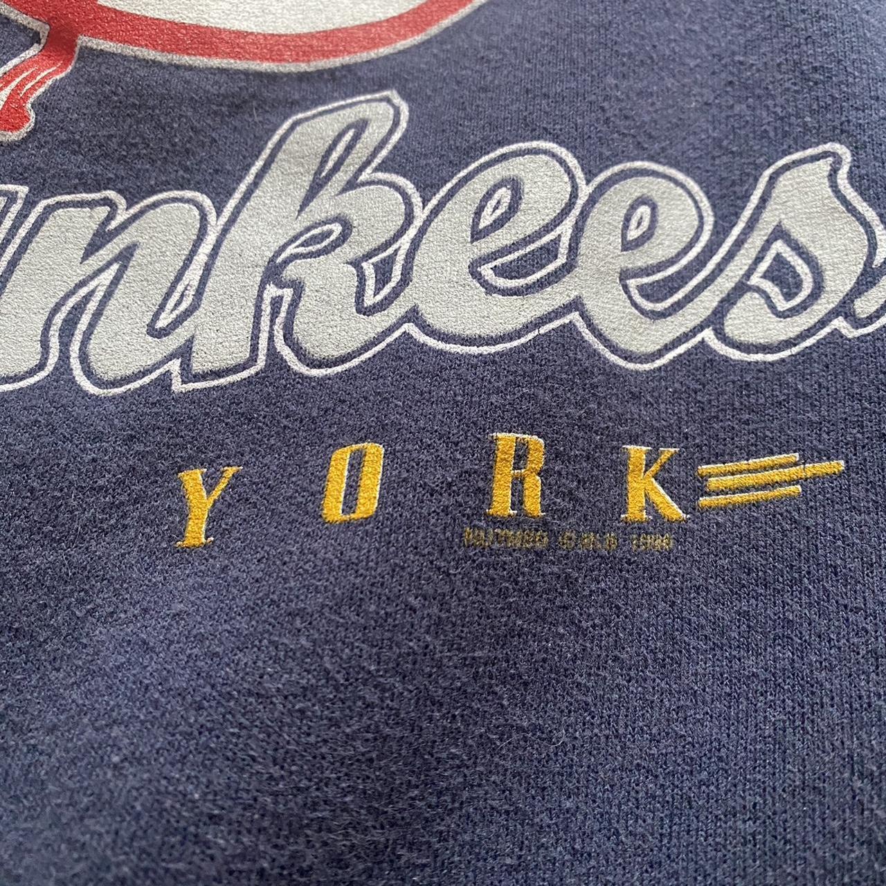 vintage 1996 yankees gray championship - Depop