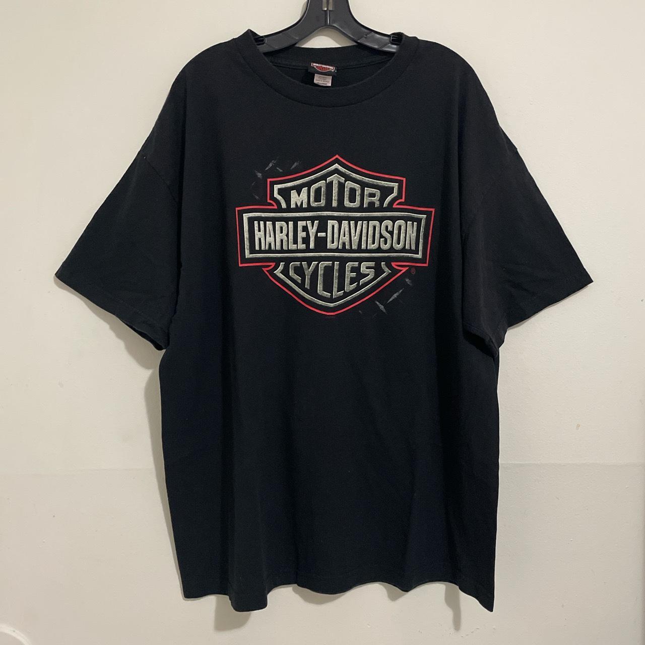 Harley Davidson Shirt - No Flaws - Front & Back... - Depop