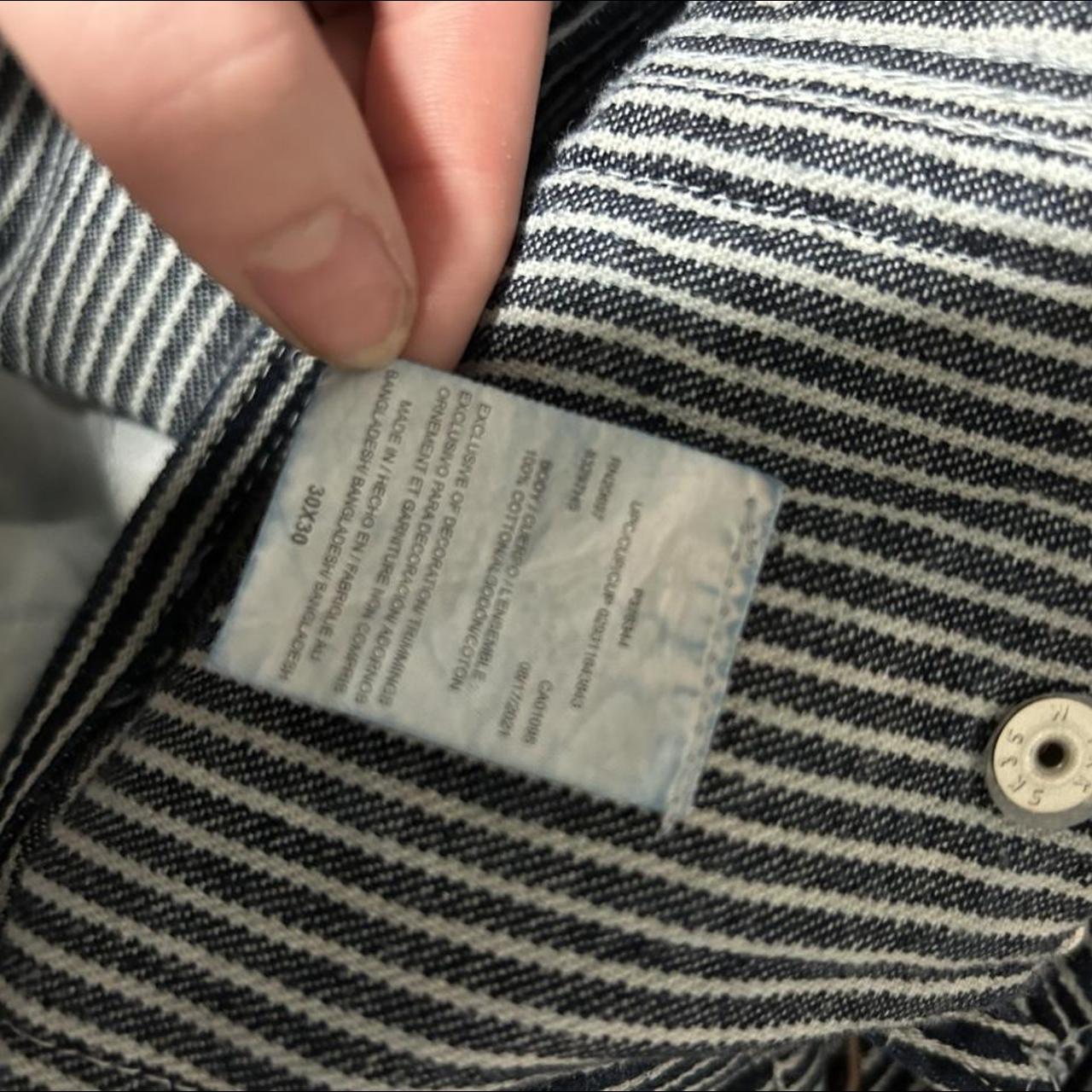 dickies hickory pinstripe overalls Depop