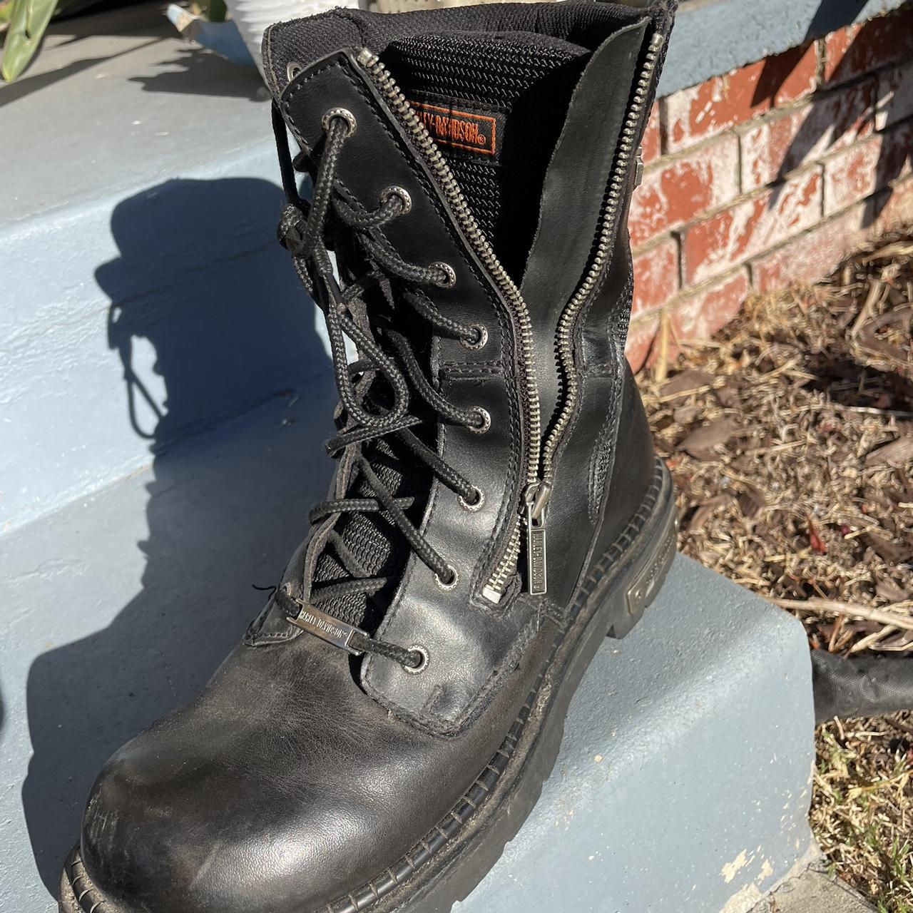 🕷 Harley Davidson platform Motorcycle Boots🕷 +Men’s... Depop