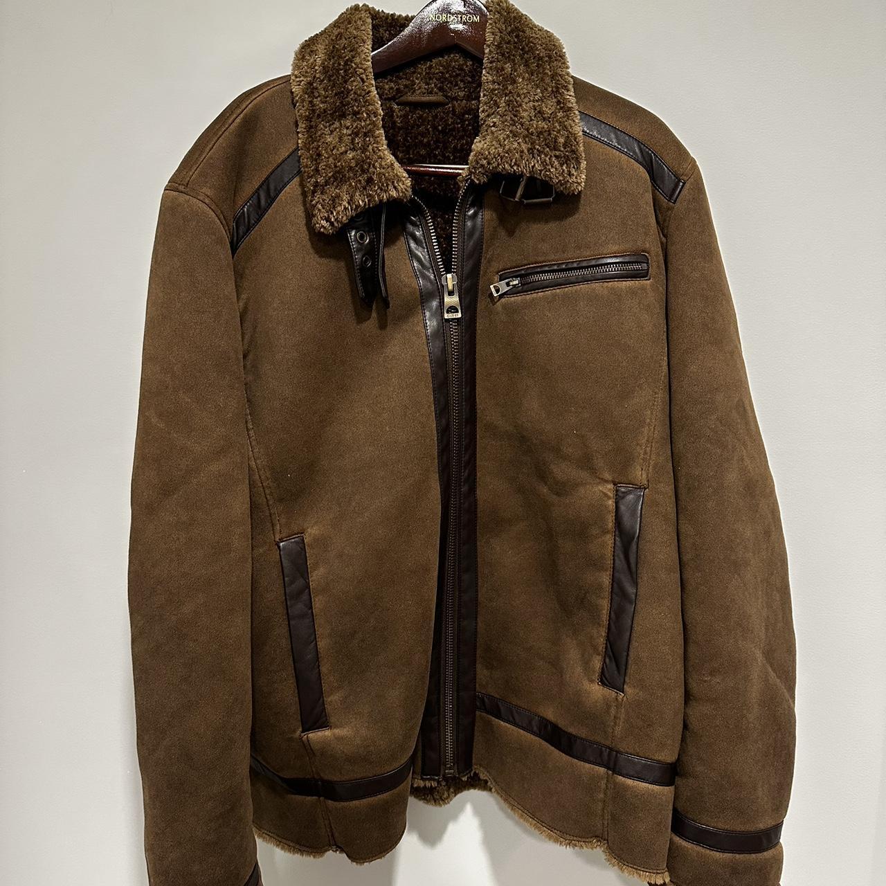 Guess on sale aviator jacket