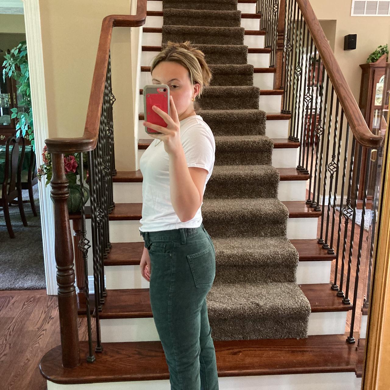 American eagle sale green corduroy pants