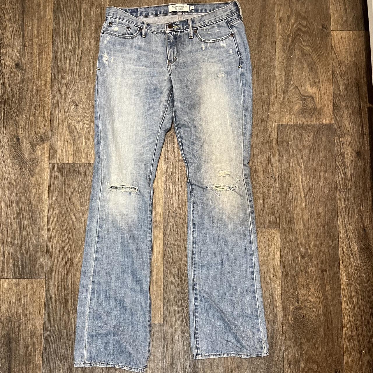 Vintage Abercrombie & Fitch Low Rise Flare Jeans - Depop