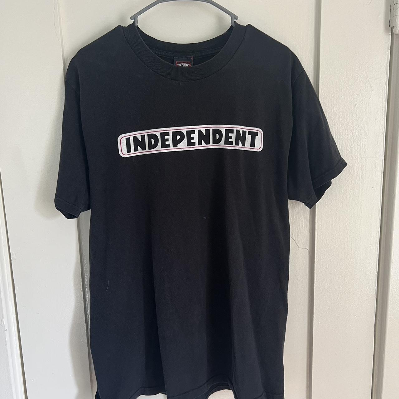 Vintage independent skate tee shirt independent Depop