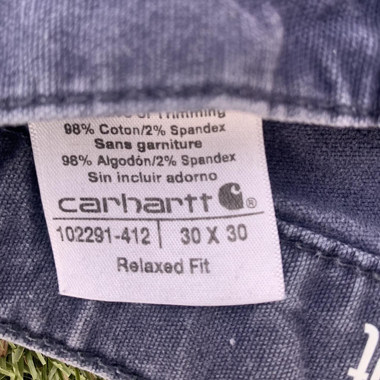 Navy Blue Carhartt Pant X Carhartt Workwear Depop