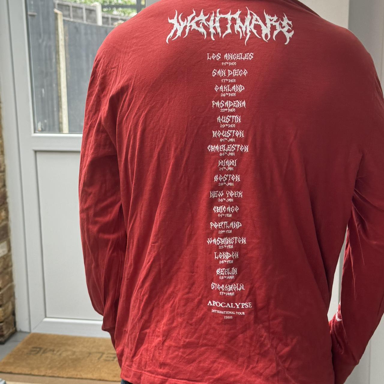 [CRITIC] DEVILBOY LONG SLEEVE T-SHIRTS / 追跡付 LIL Peep GothBoiClique Campfire sz XL Long Sleeve Shirt