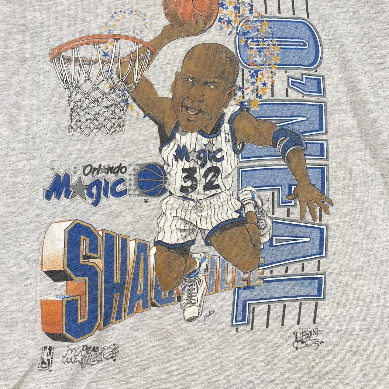 Vintage 90s Orlando Magic NBA Grey T Shirt Size XL Men X-Large Basketball  NBA