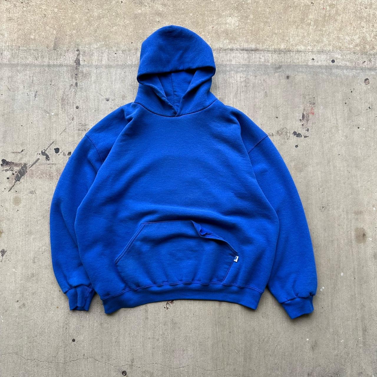 Men's Blue and Yellow Hoodie | Depop