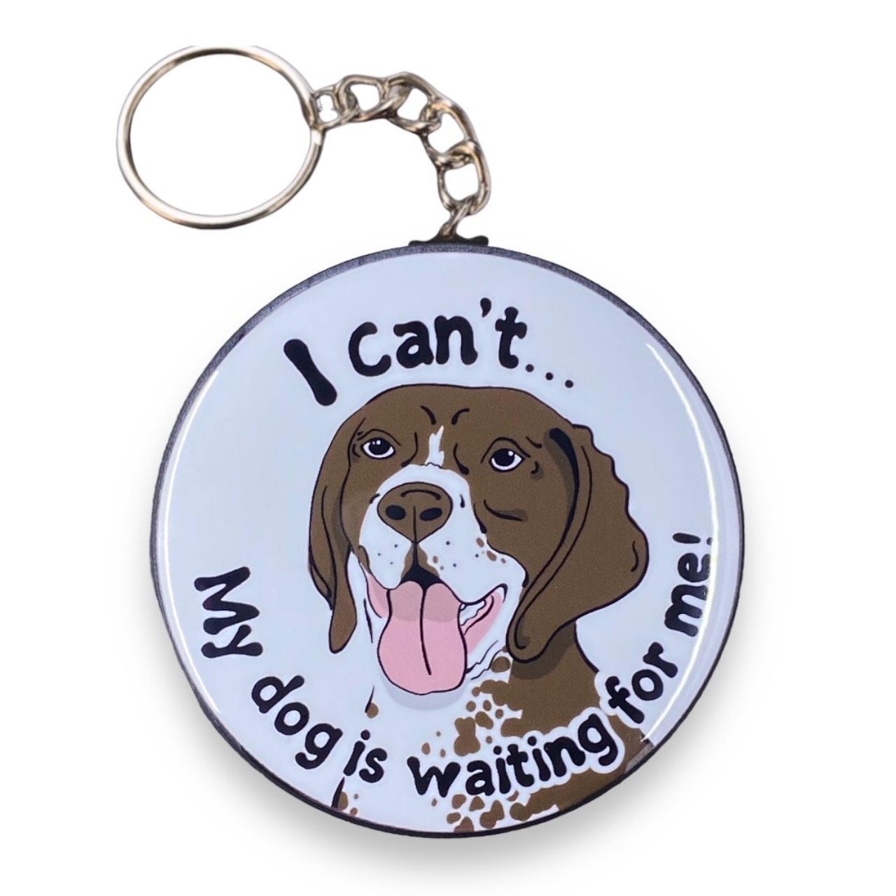 German shorthaired pointer sales keychain