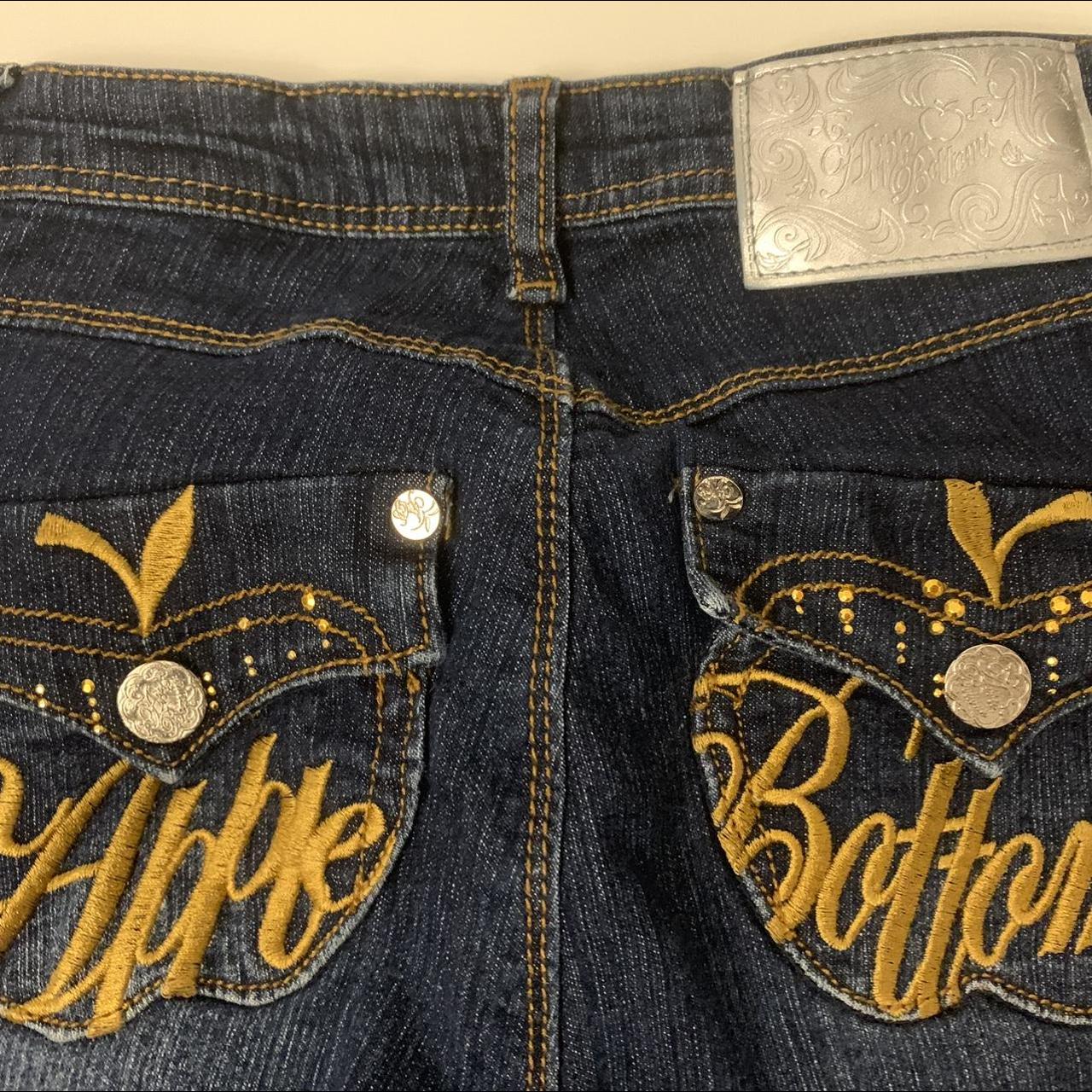 Apple Bottom Jeans What A Wonderful World prettiest apple bottom jeans ! skinny fit with... - Depop