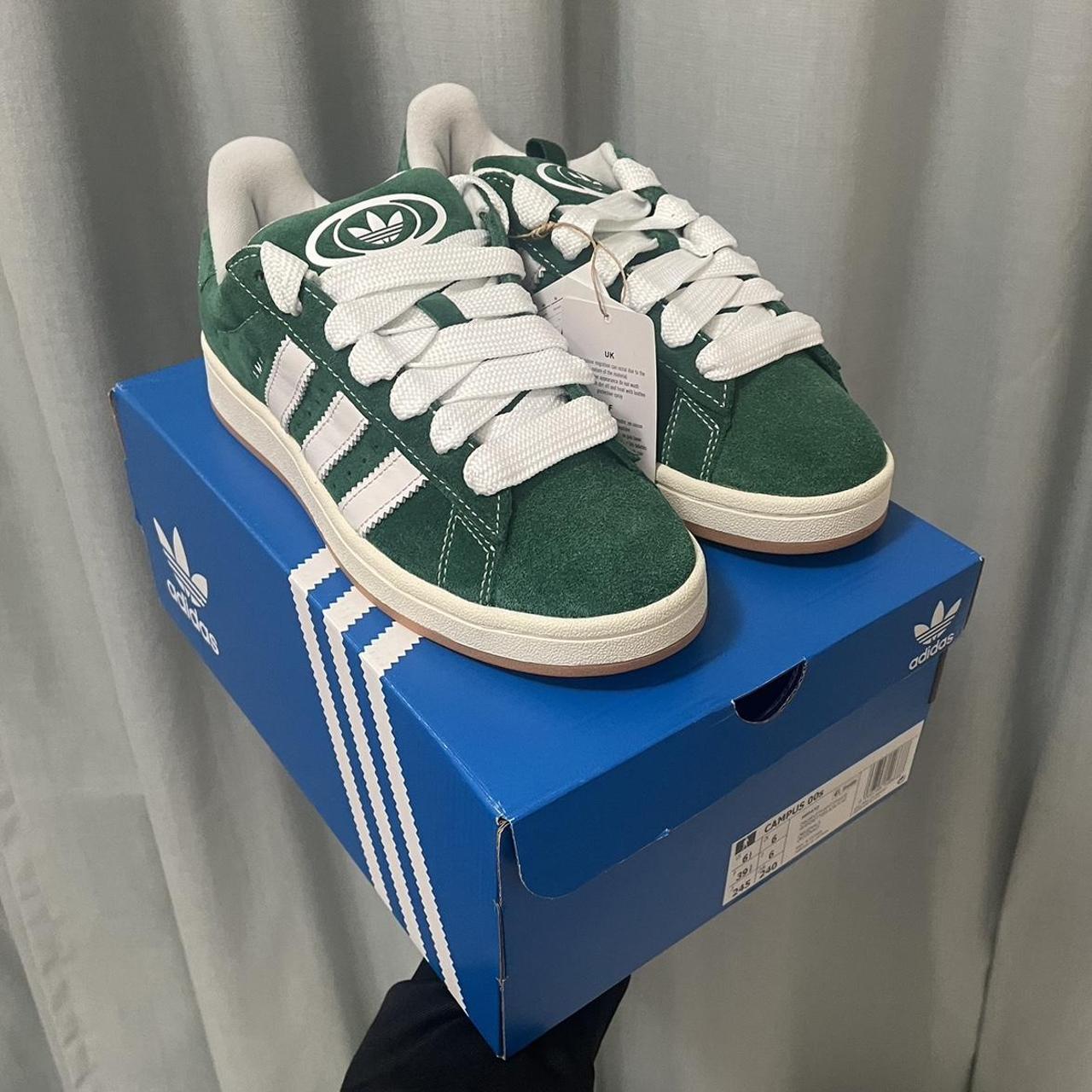 Adidas Originals Women's Green And White Trainers 