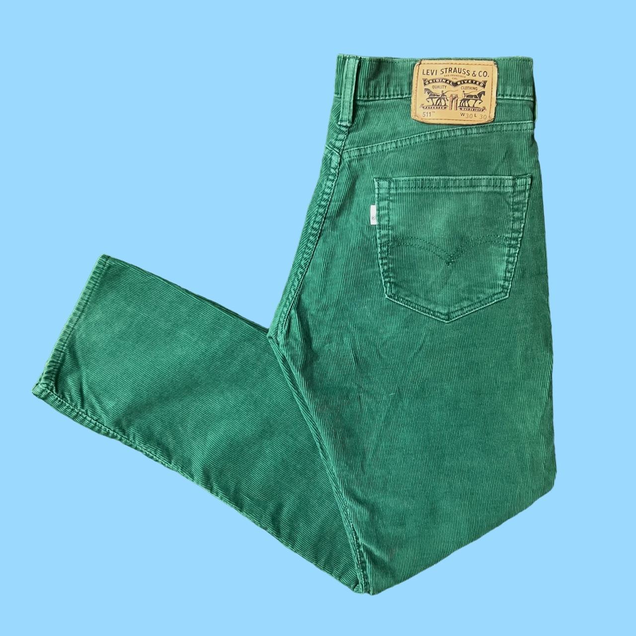 levi-s-men-s-green-jeans-depop