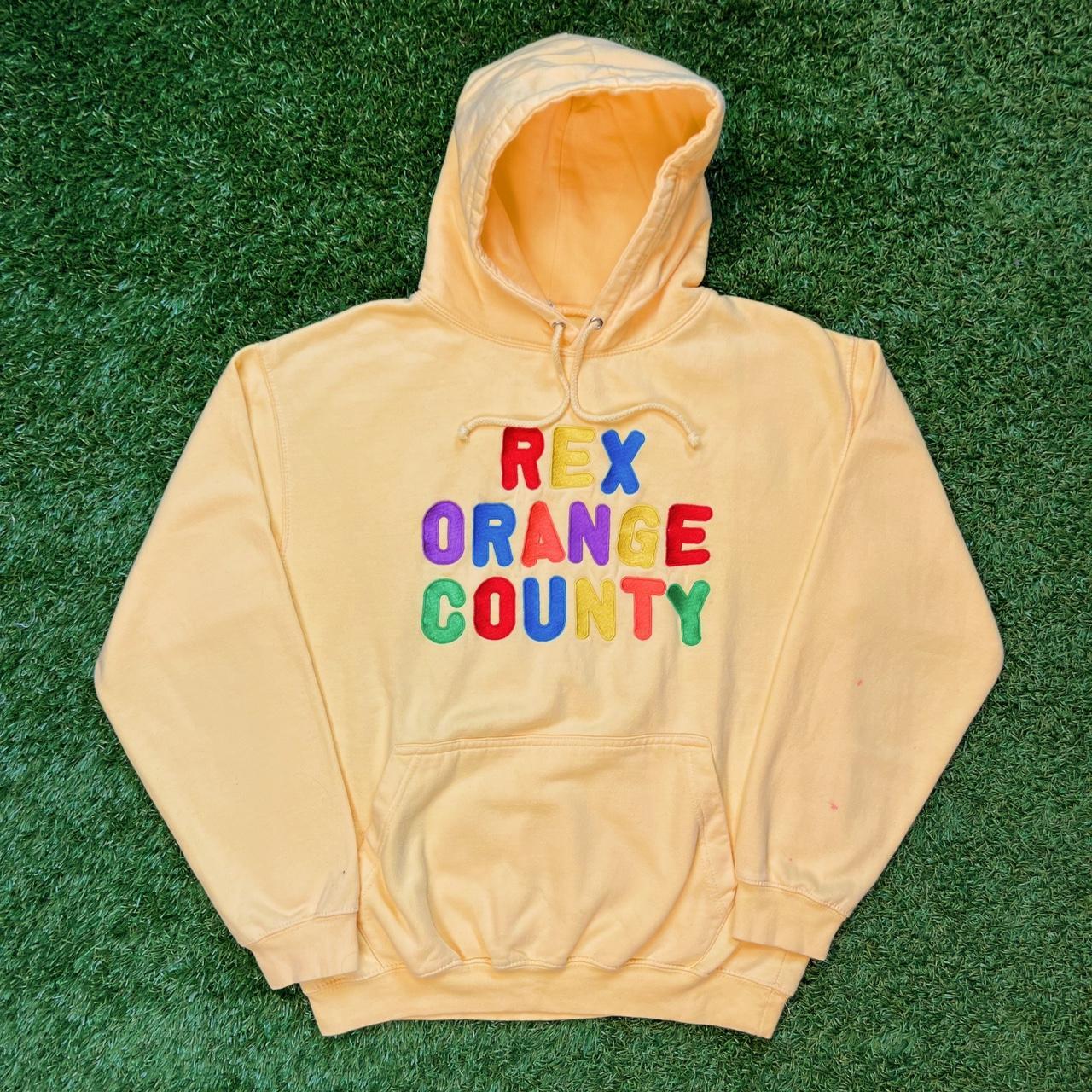 Rex Orange County Hoodie Sick embroidered letters