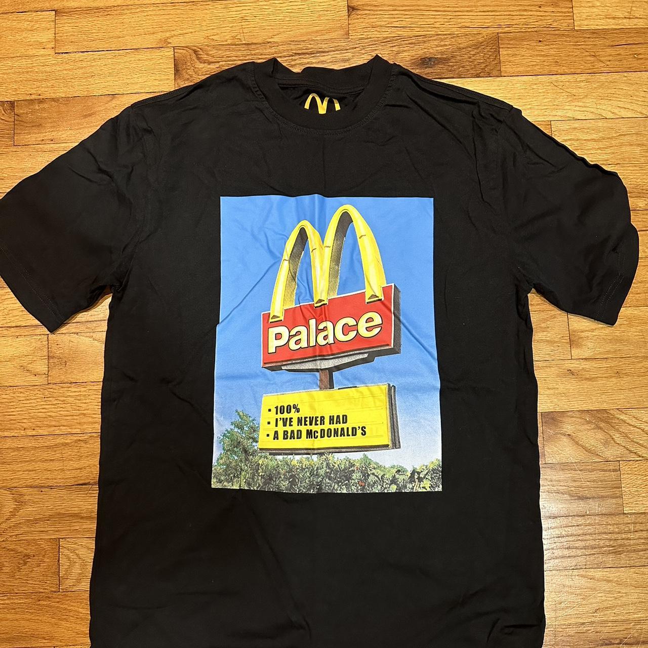 Palace McDonalds collaboration graphic tee