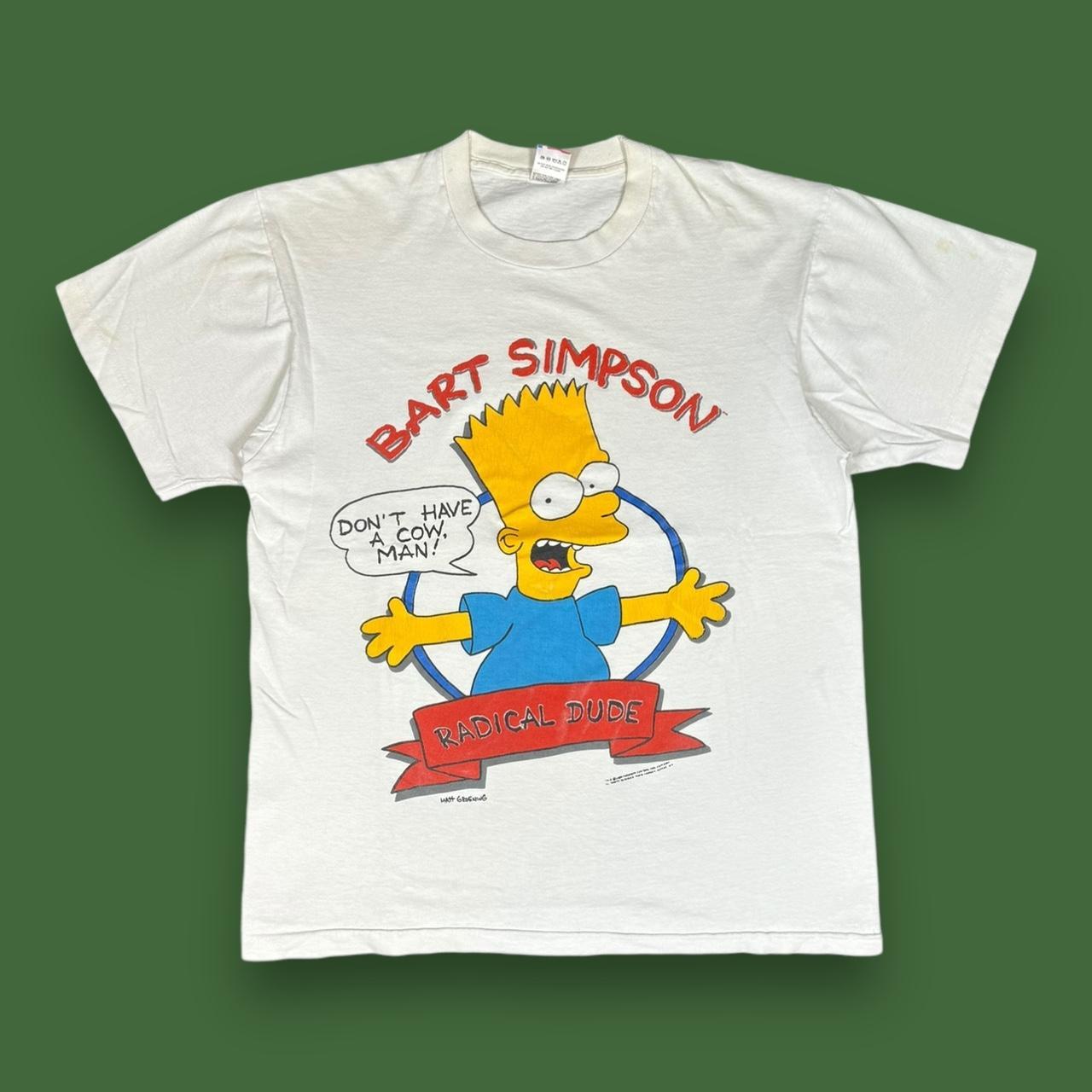 The Simpsons Vintage 90s Bart Simpson orders T-Shirt -