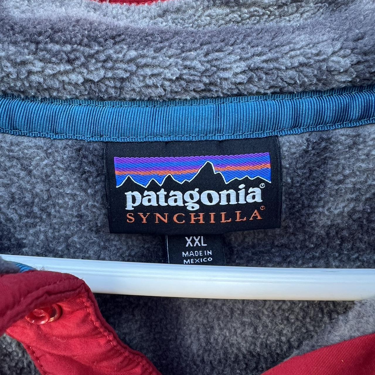 Patagonia Snap-T Synchilla from 2015 with a stone... - Depop