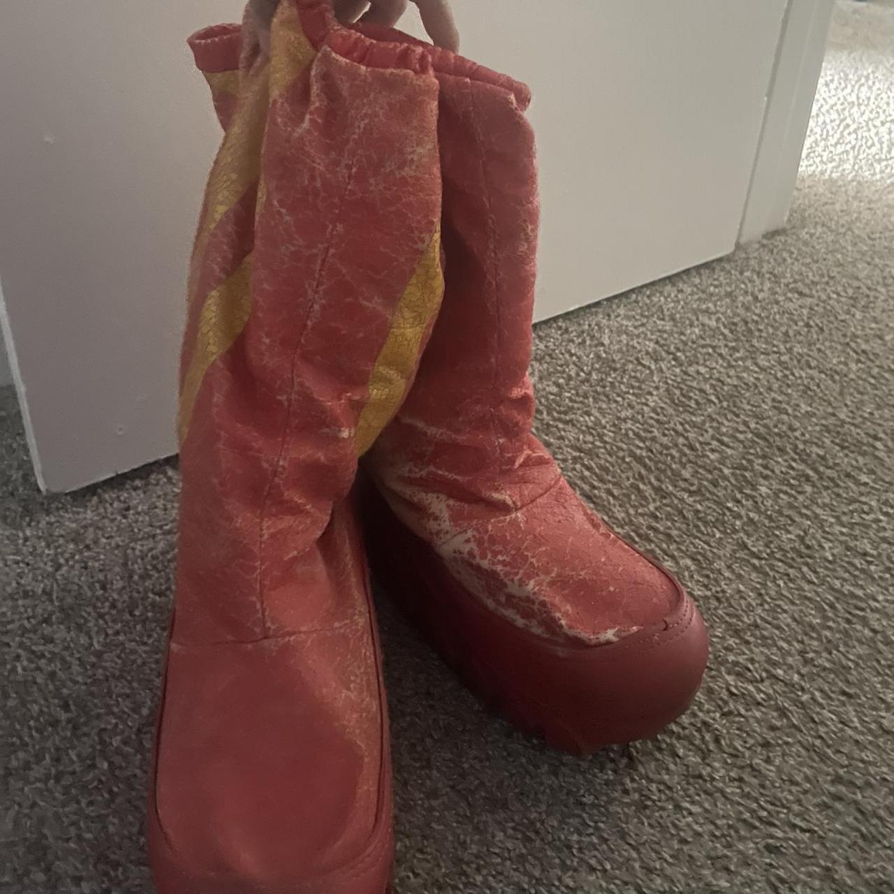 Vintage Dior Moon Boots - Depop