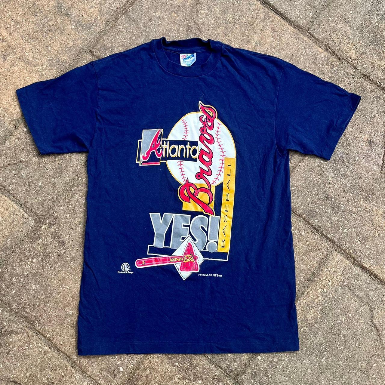 Vintage Atlanta Braves Big Baseball T-Shirt