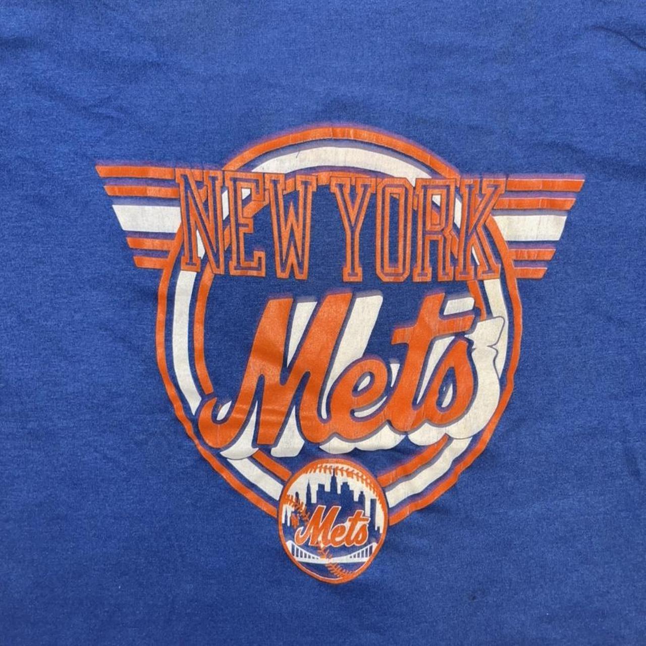 GREEN NEW YORK METS VINTAGE PULL OVER JERSEY NEVER - Depop