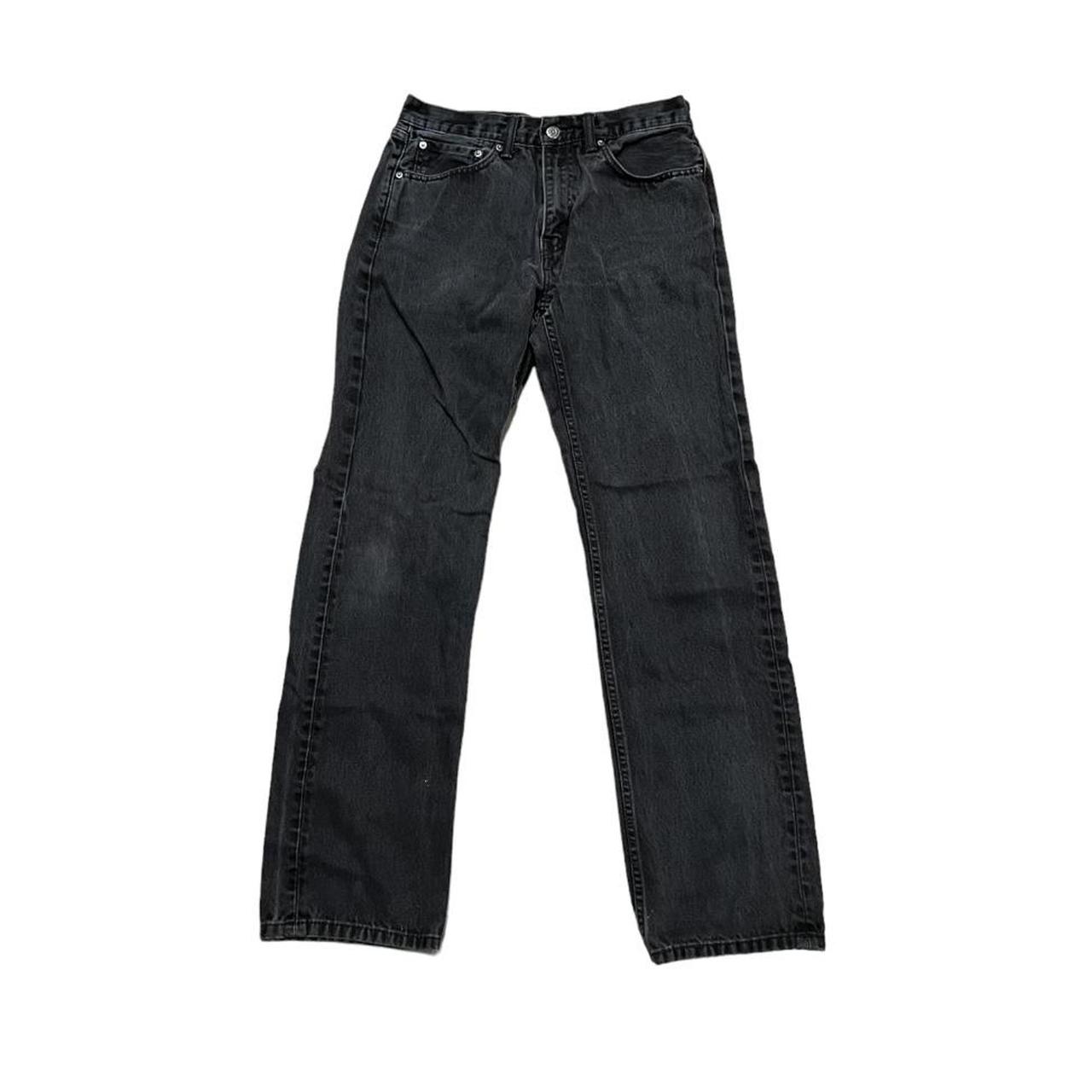 Levi's Men's Black Jeans Depop