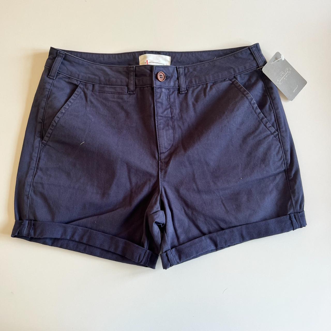 Anthropologie Women's Blue Shorts | Depop