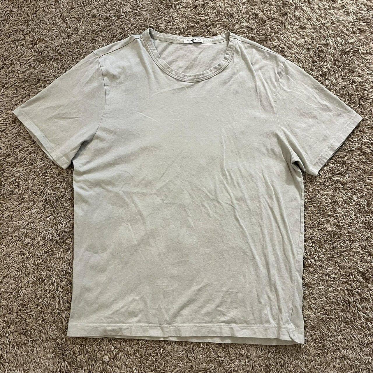 Buck Mason Basic Grey Tee Shirt Made In USA... - Depop