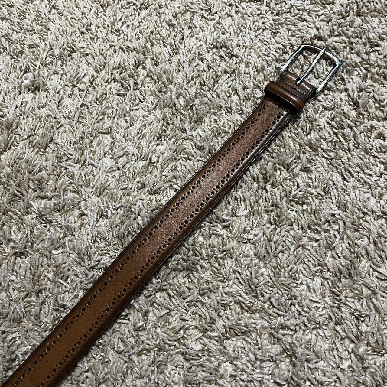 Allen edmonds cheap manistee belt