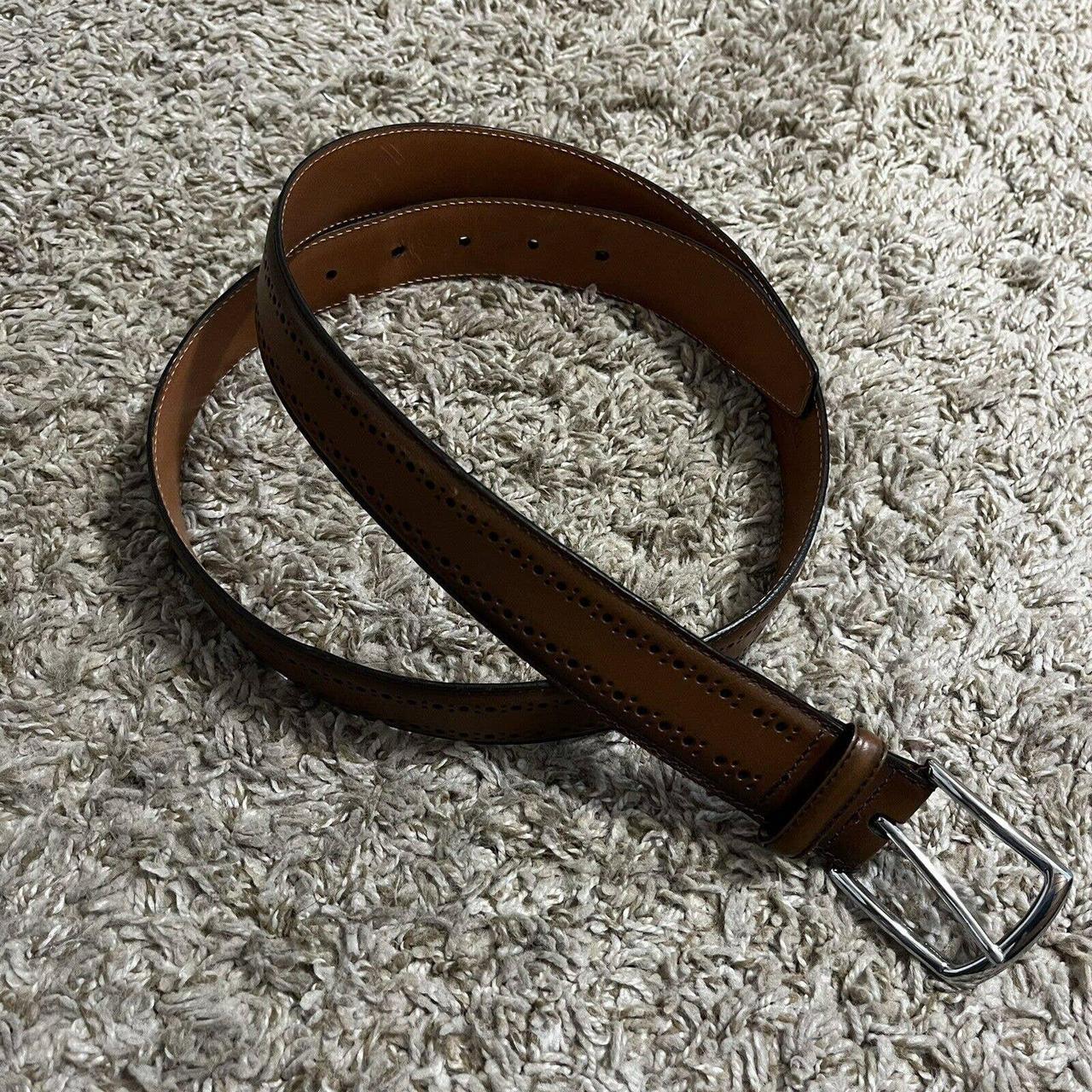 Allen edmonds shop manistee belt