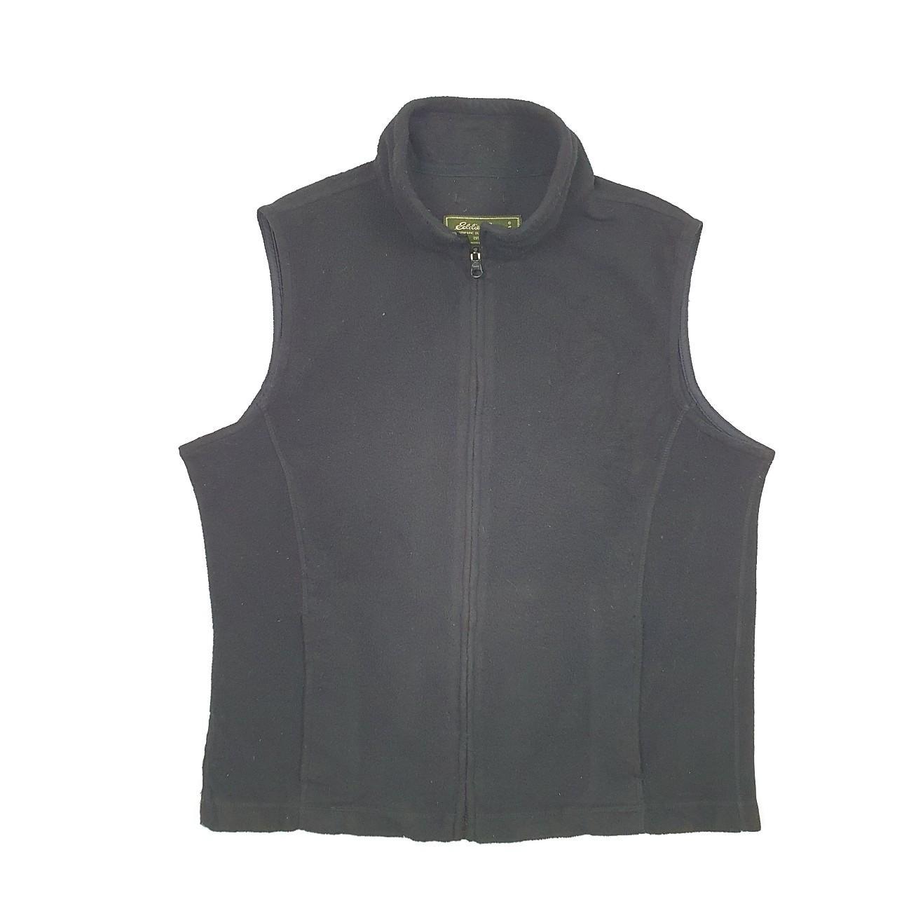 Eddie Bauer Men's Black Vest Depop