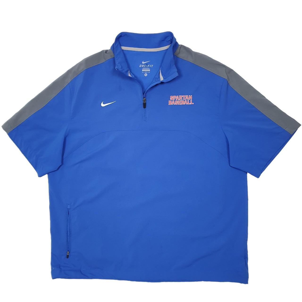 16508 Nike Spartans Basketball Quarter Zip Active T... Depop