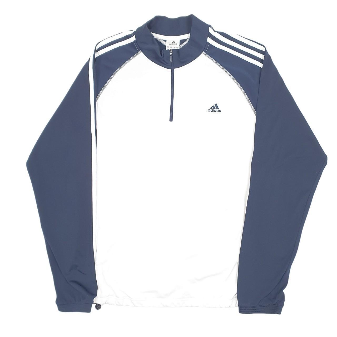 Adidas climalite modern varsity long sleeve 1/4 outlet zip