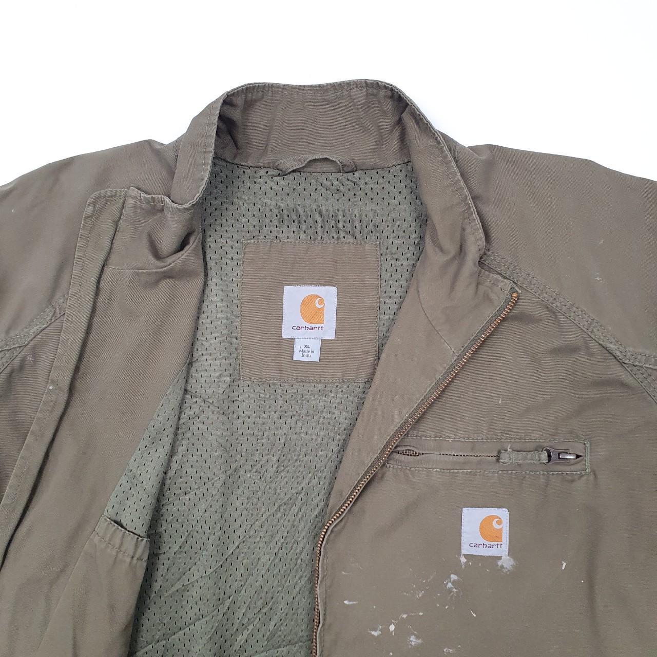 19000 Carhartt Edlin Bomber Jacket Coat. Depop